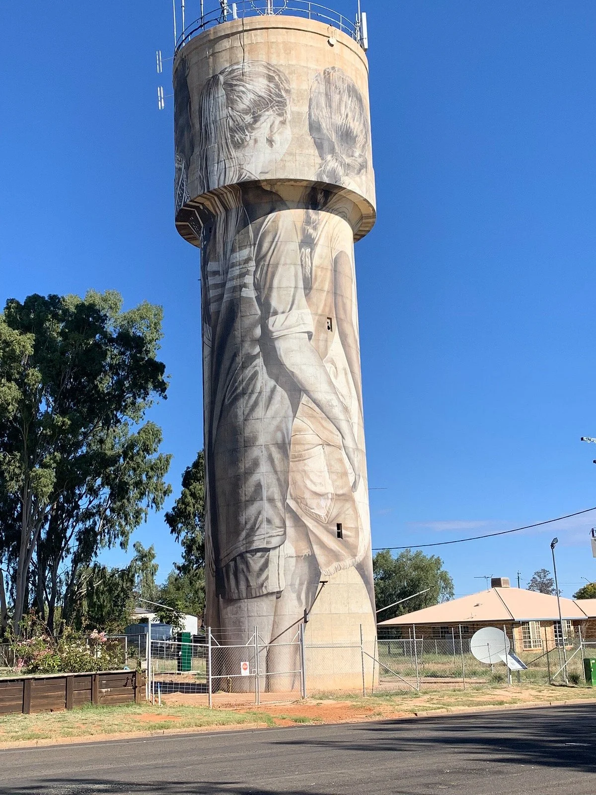 Charleville Water Tower Art