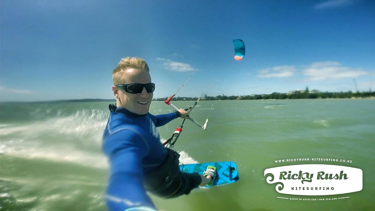 Ricky Rush Kitesurfing