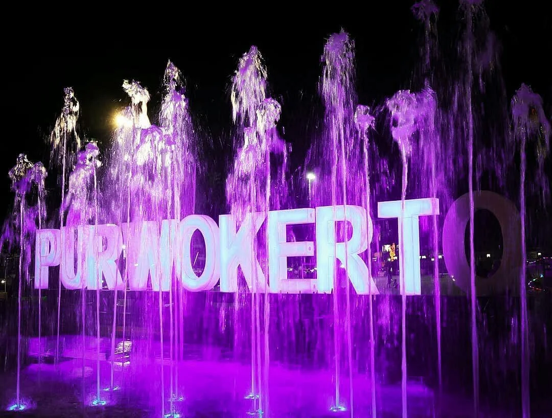 Air Mancur Alun-Alun Purwokerto
