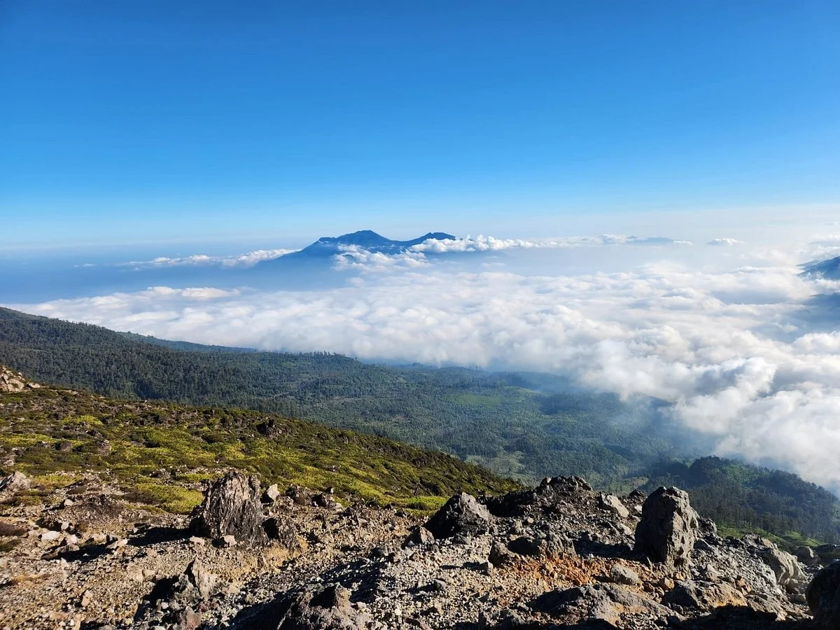 Mount Arjuno and Welirang