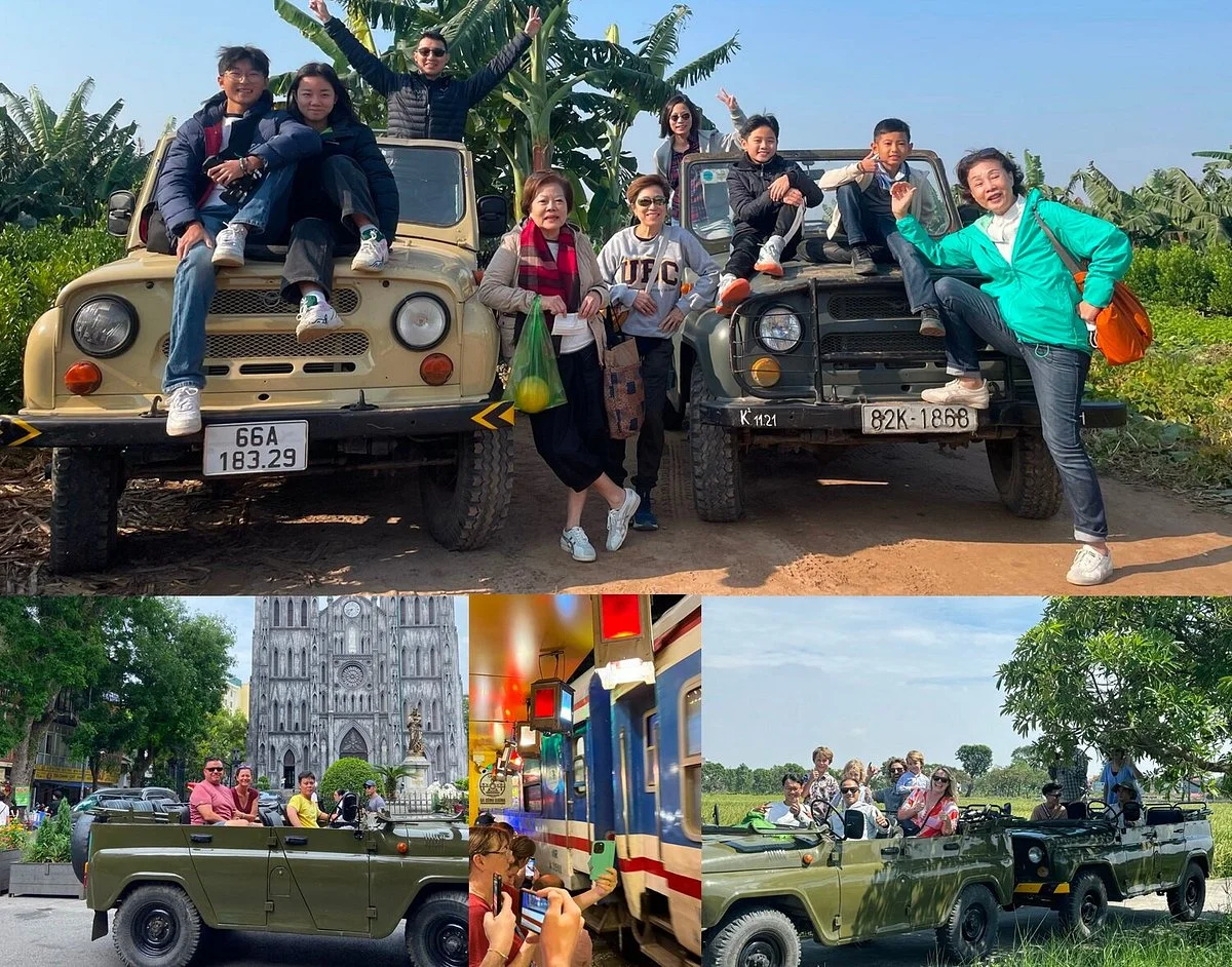 Hanoi Jeep Adventures & Motorbike Tours