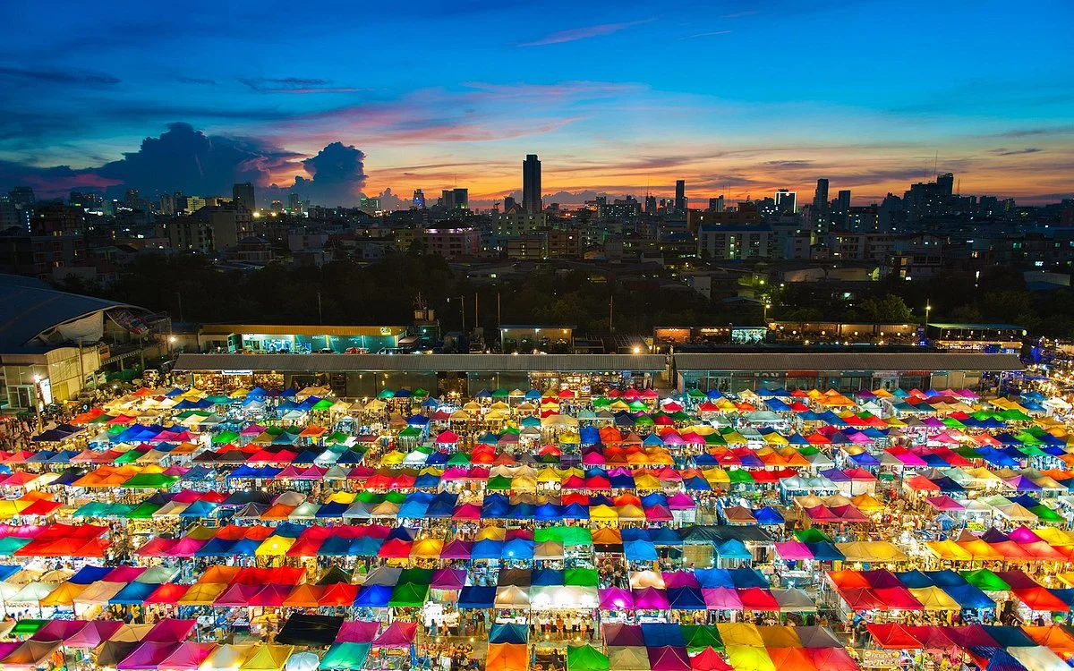 Train Night Market