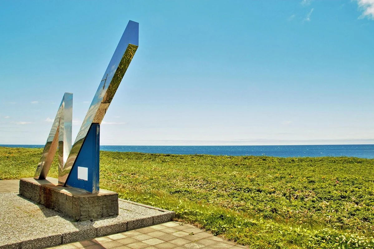 Monument of Latitude 45 Degree North