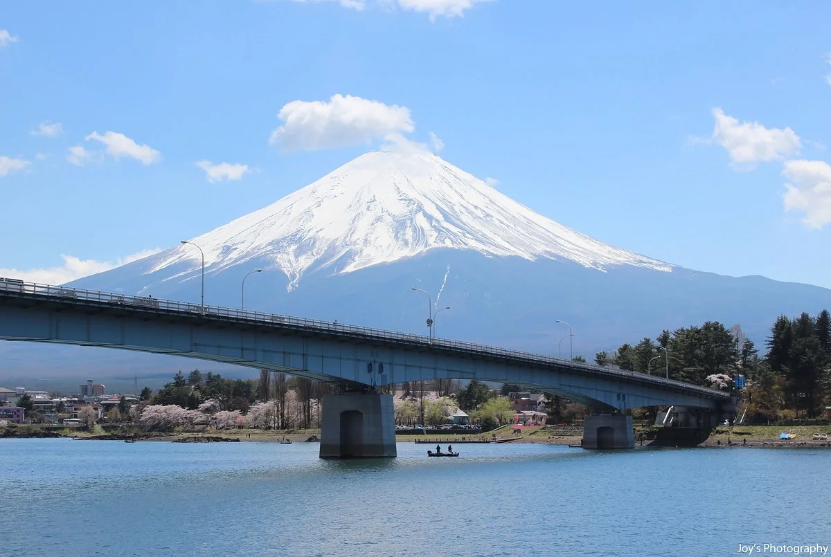 Lake Kawaguchi Ohashi Bridge