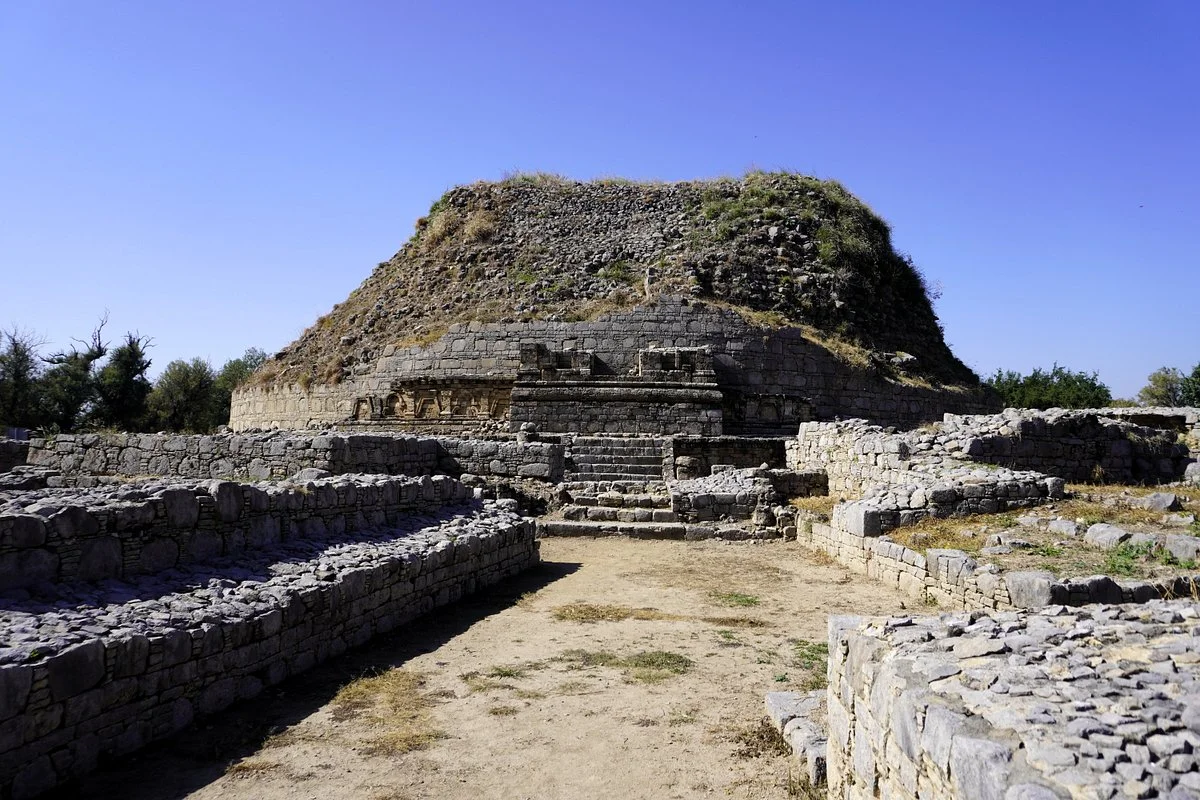 Dharmarajika Stupa And Monastery