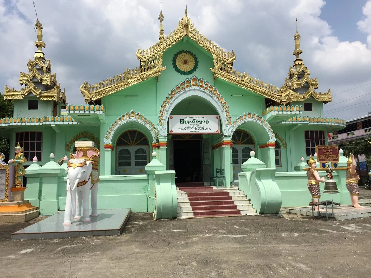 Enrobed Elephant Temple