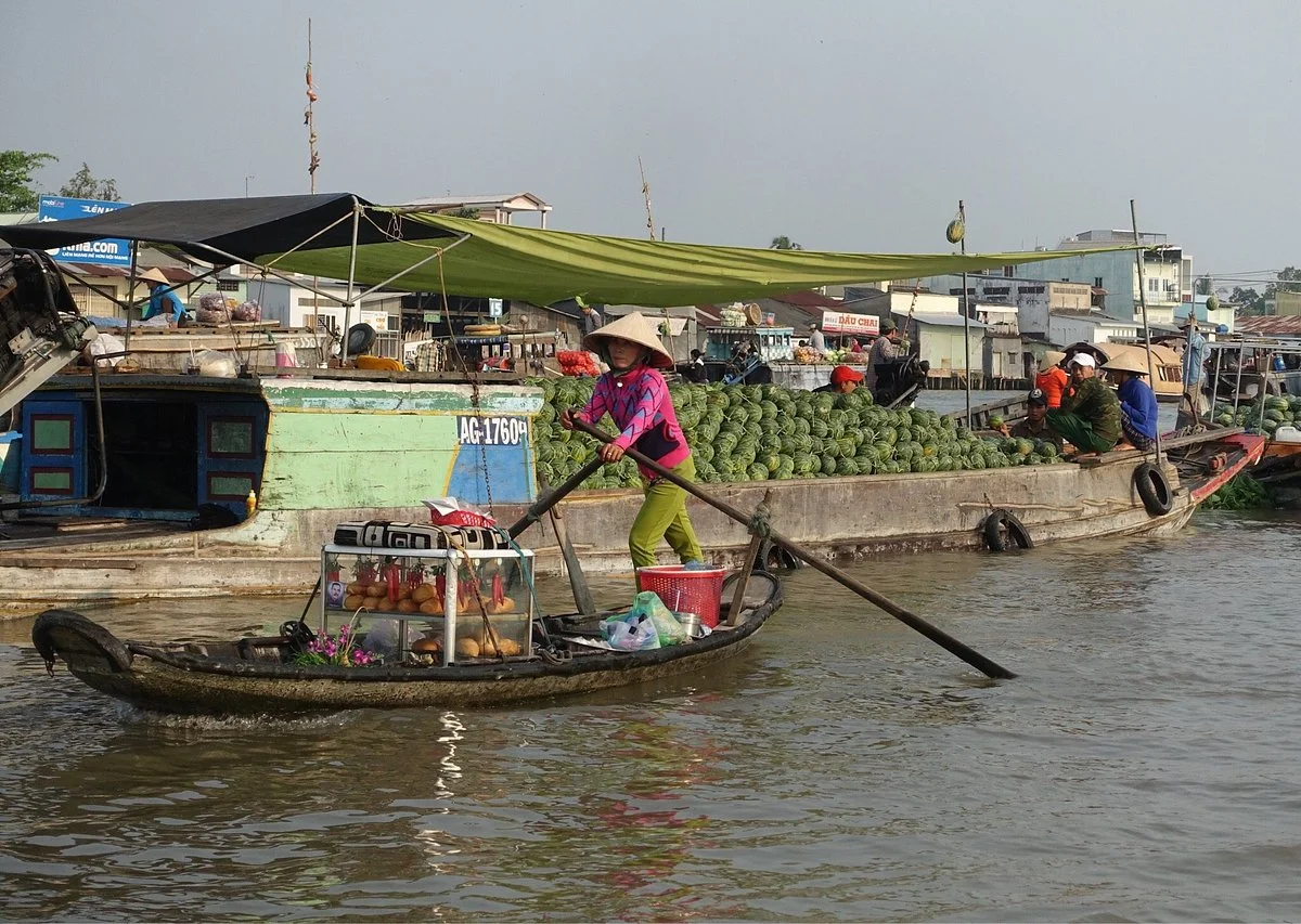 Chau Doc Floating Market