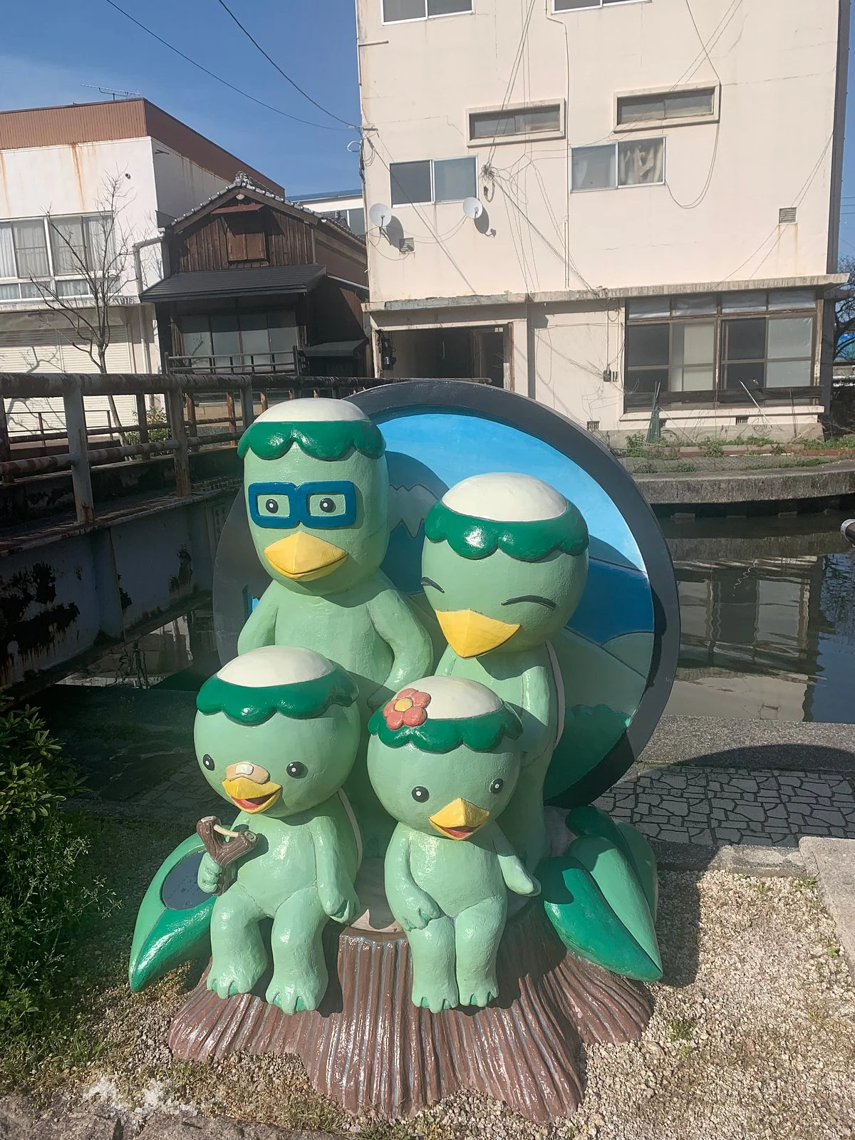 Kappa Statue along the Old Kamogawa River