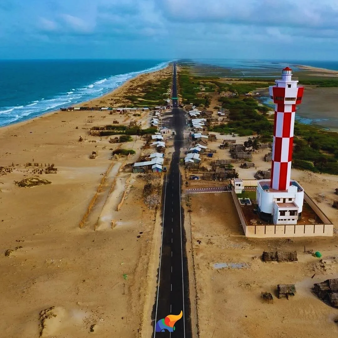 Dhanushkodi Beach Point
