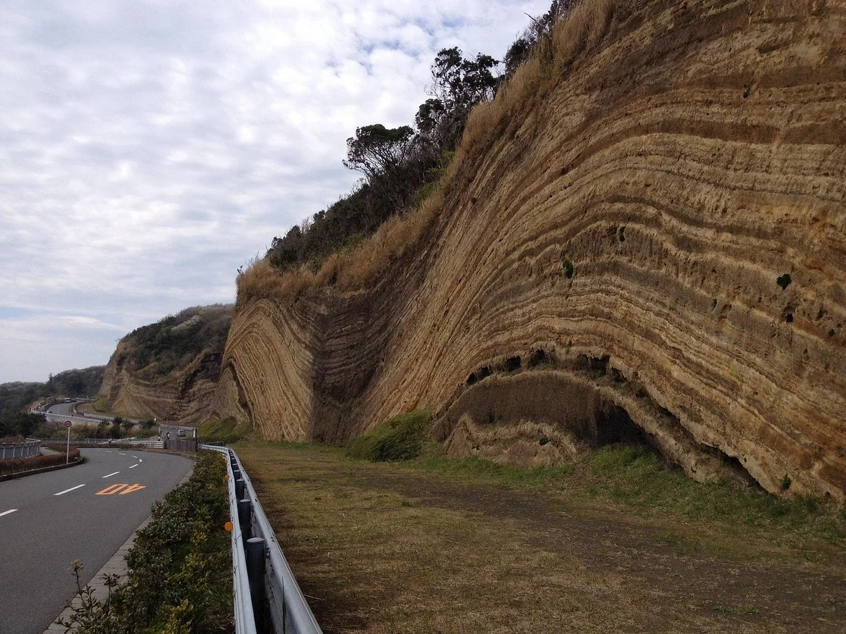 Faulted Strata in Oshima