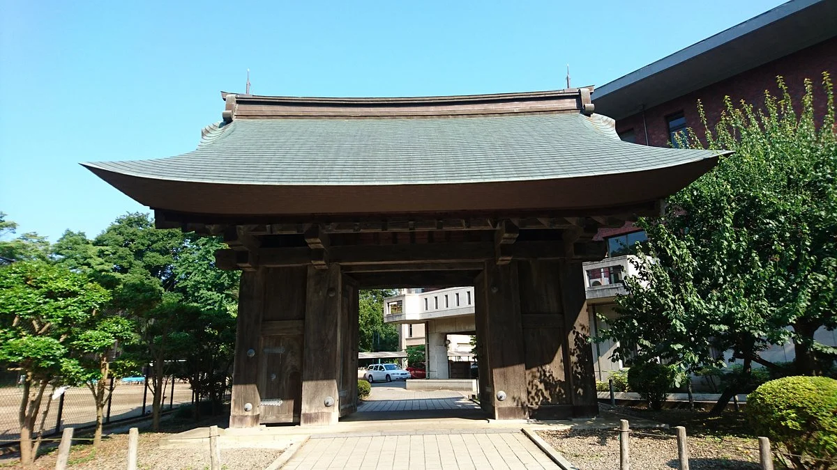 Old Mito Castle Medicine Physician Gate