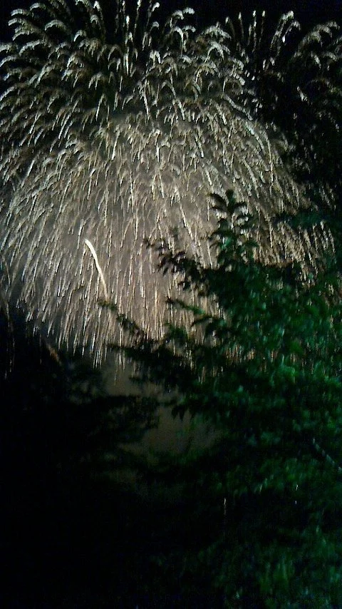 Kanzanji Onsen Lantern Fireworks