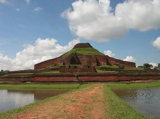 Ruins of the Buddhist Vihara at Paharpur