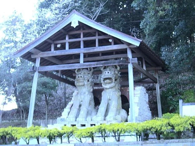 The world's biggest Komainu Statue