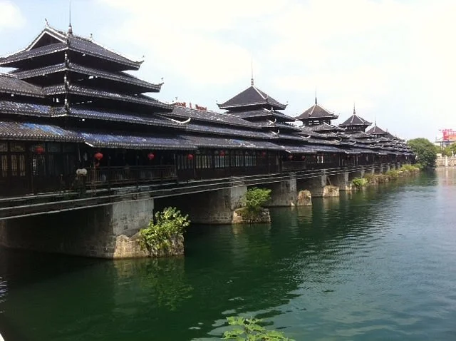Longjin Wind-rain Bridge