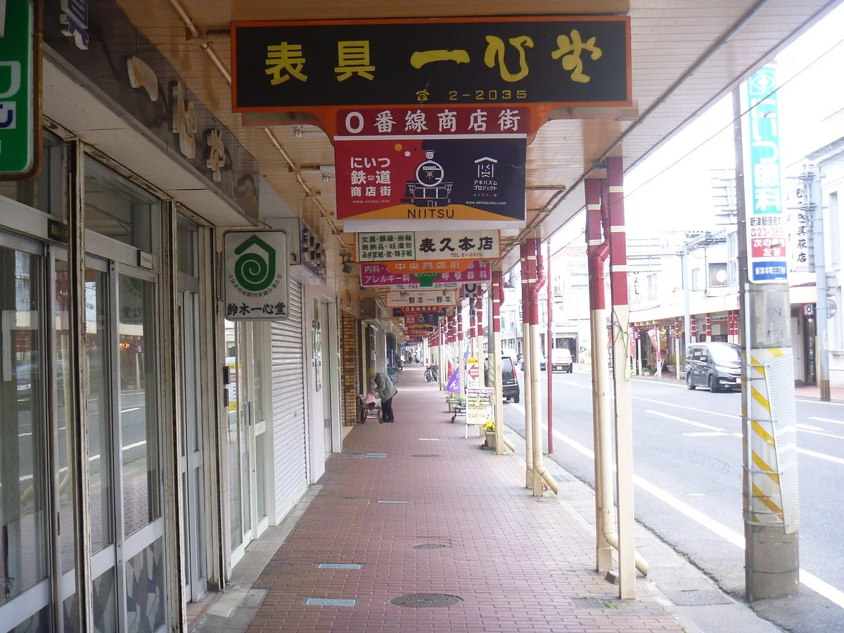 Niigata-Niitsu Shotengai