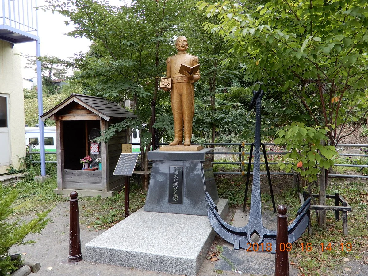 Enomoto Takeaki Statue