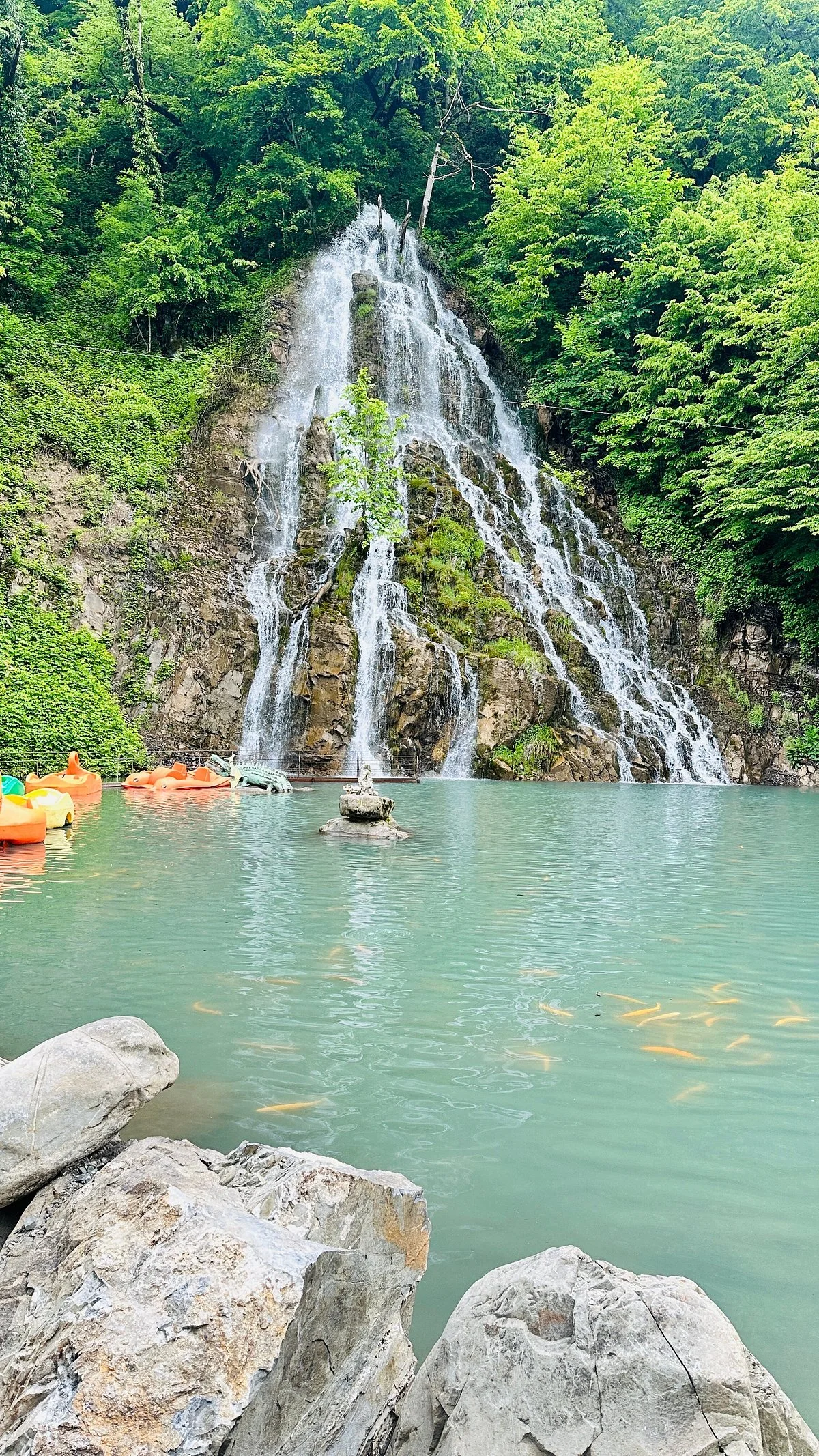 Yeddi Gozel Waterfall
