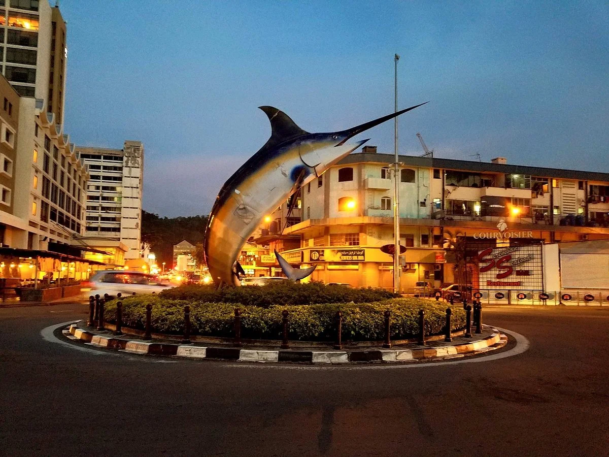 Marlin Statue
