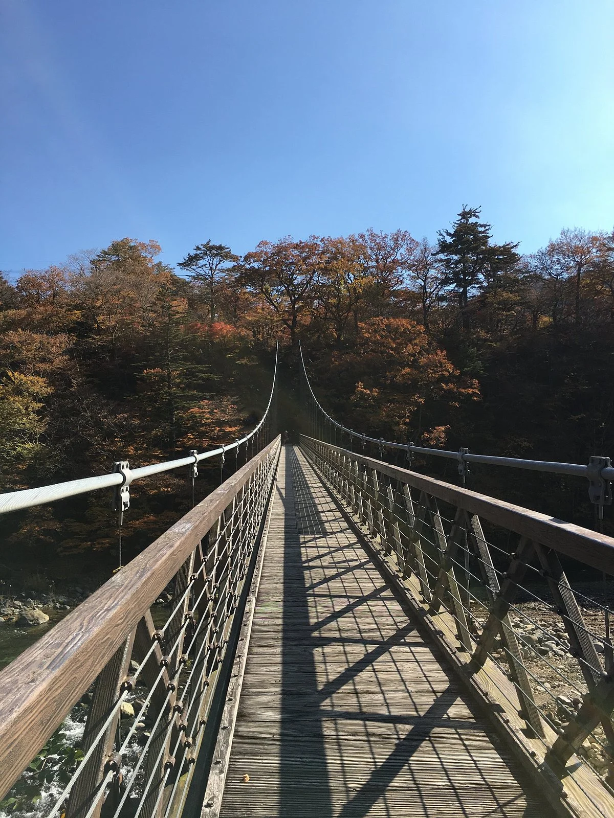 Nanatsuiwa Suspension Bridge