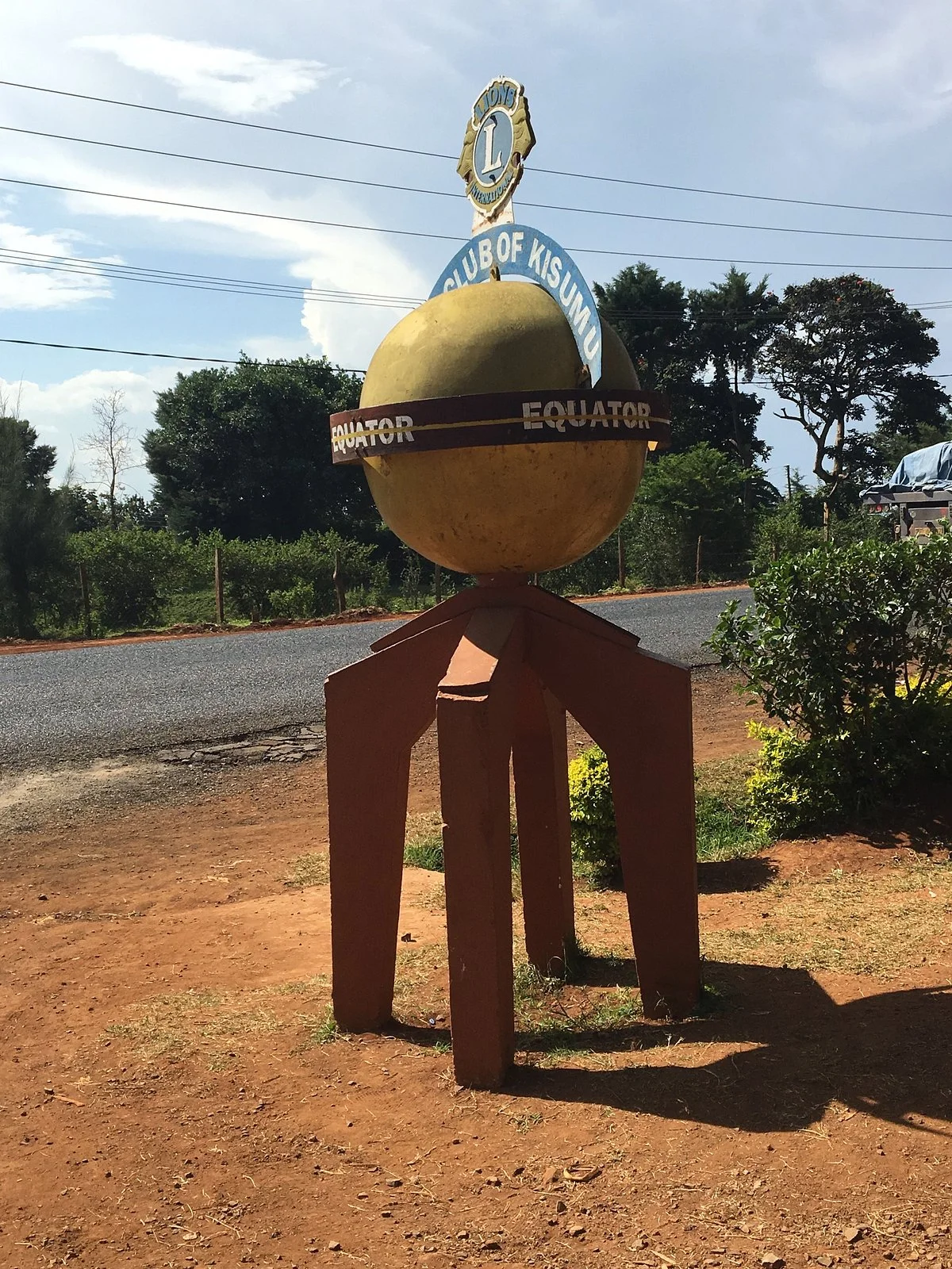 Equator Sign