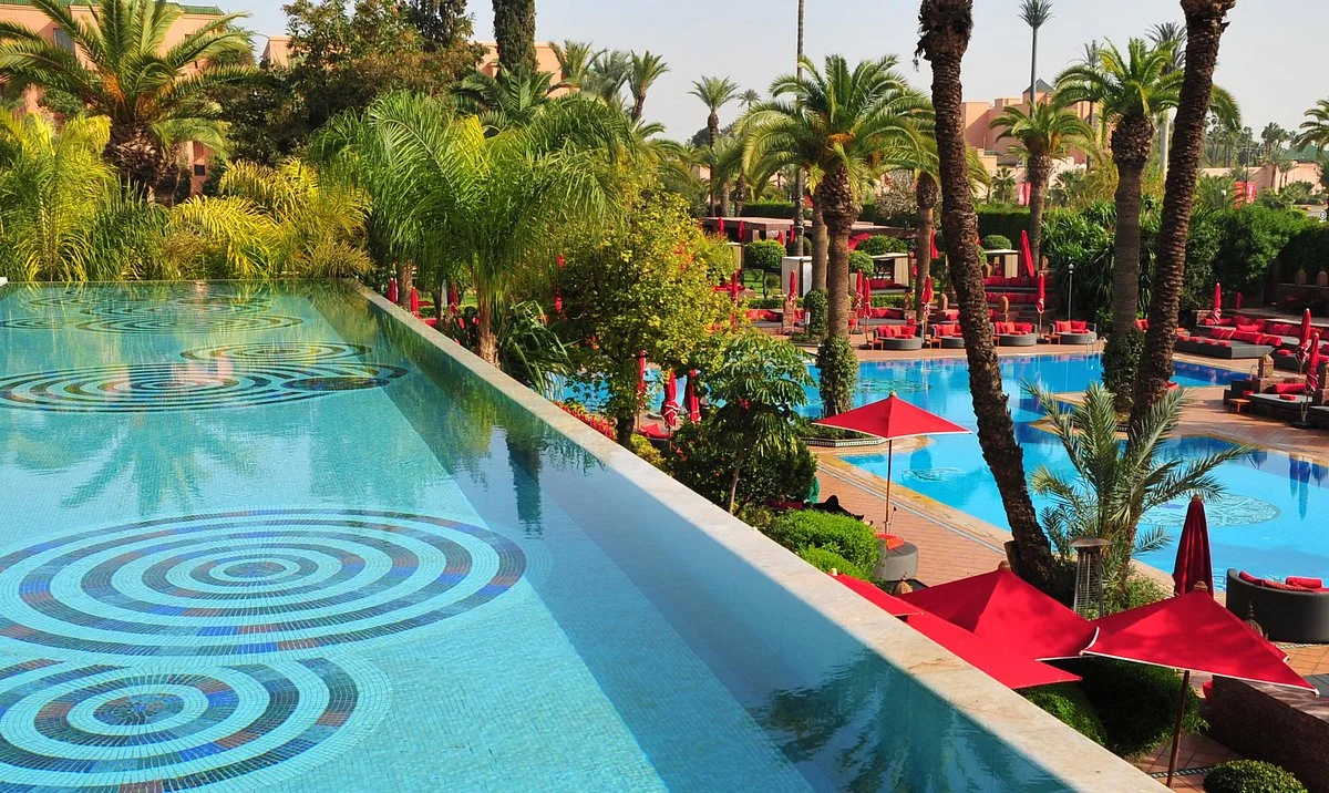 Pool Lounge - Sofitel Marrakech