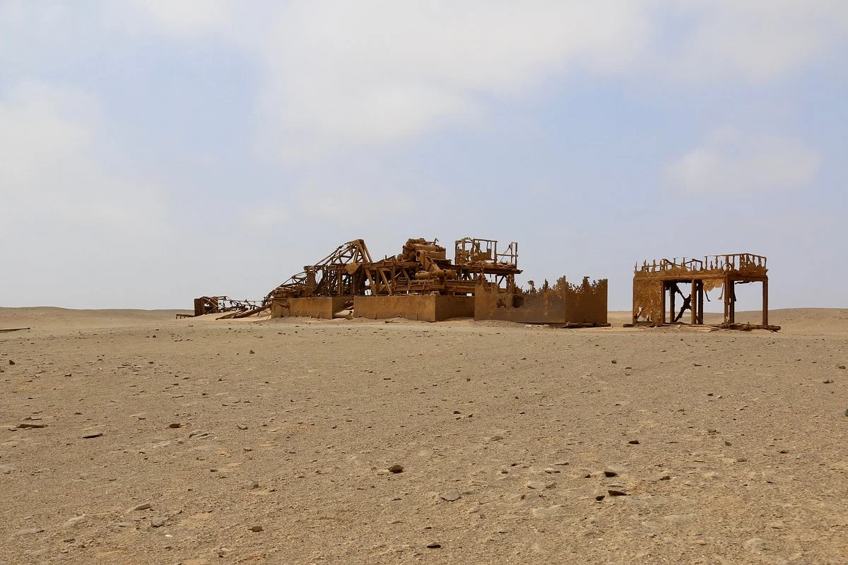 Old Oil Drill Rig