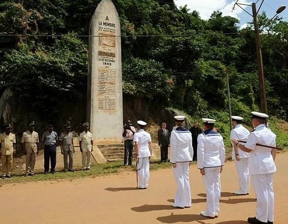Monument to MV Dumana Crew killed in Action