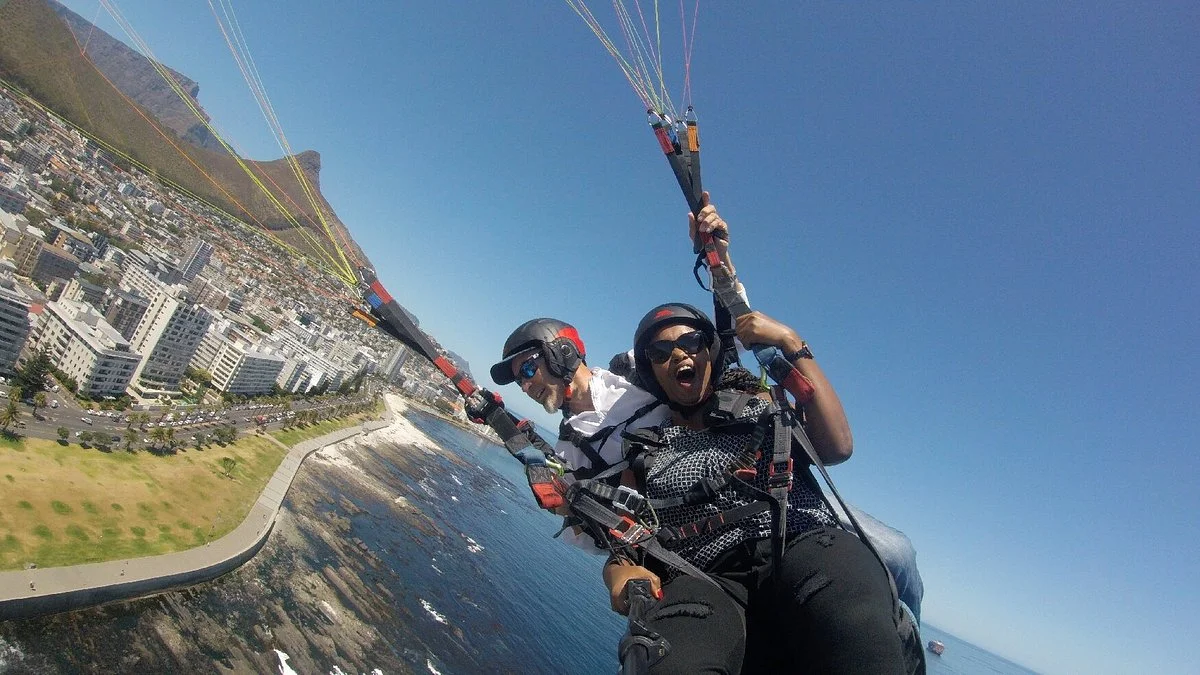 Parapax Tandem Paragliding - Cape Town