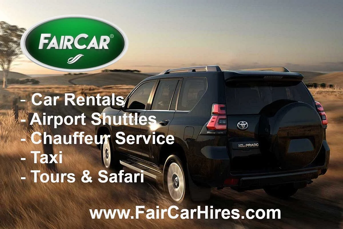 FairCar Hires & Tours® | Rent a Car in Zambia