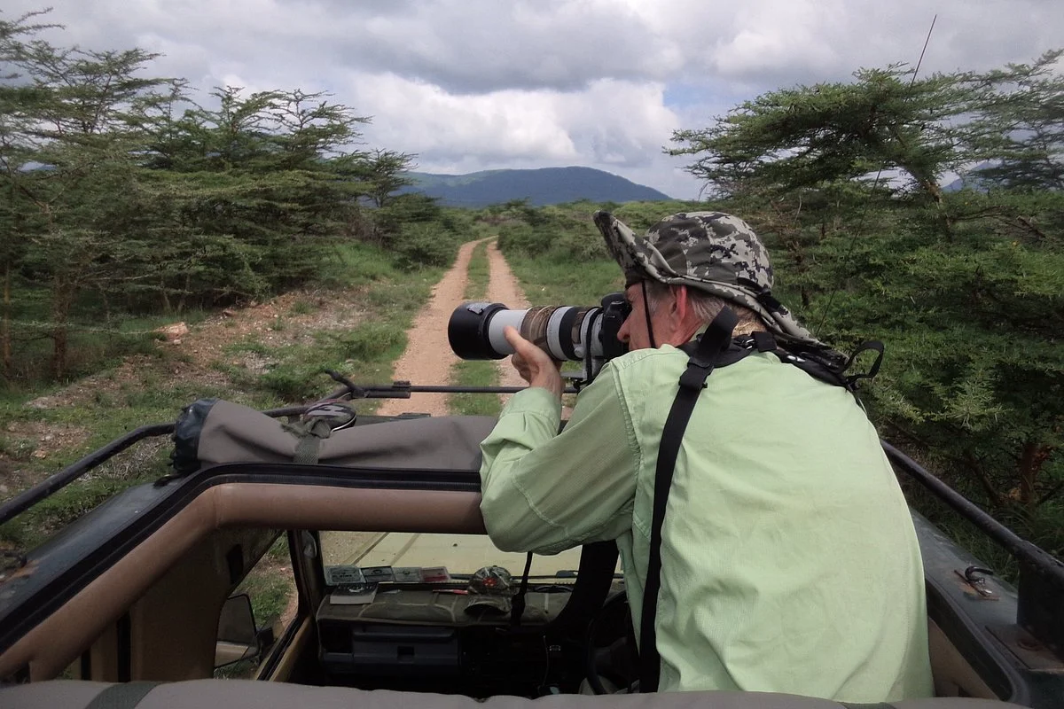 Liz B birding Safari