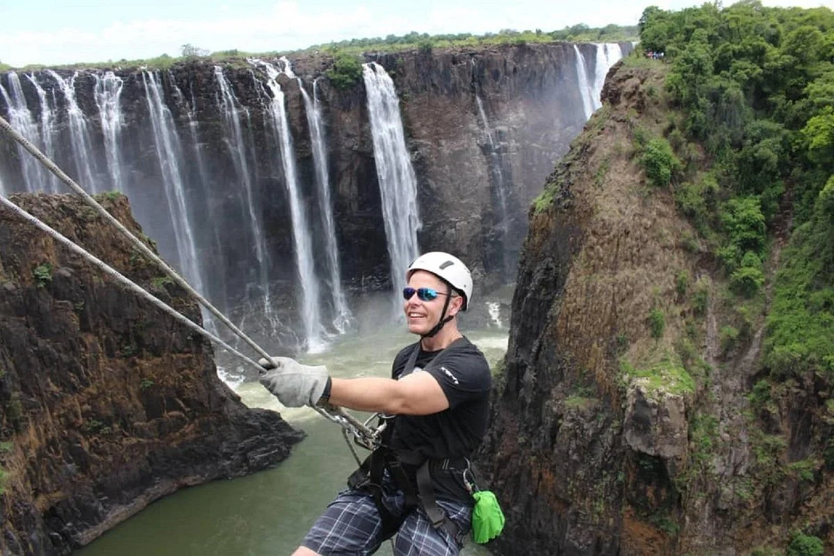 Abseil Victoria Falls
