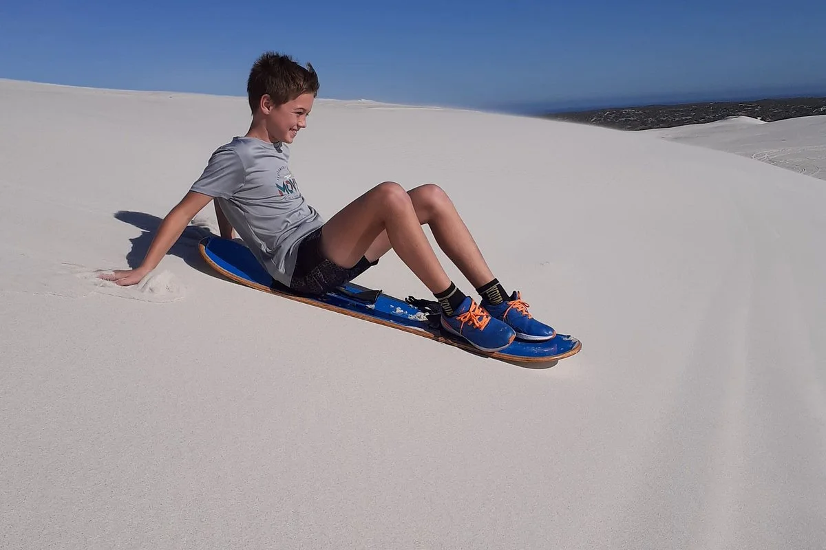 Ontours Sandboarding at Atlantis dunes