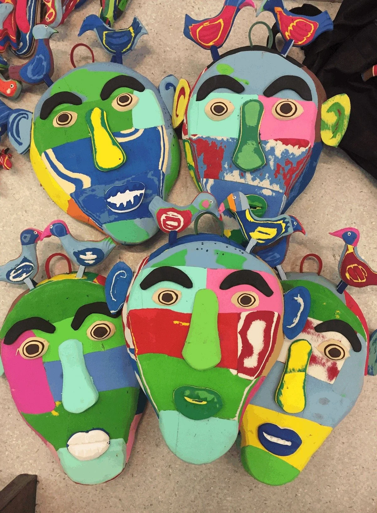 Recycled Flip Flop Sculptures Studio