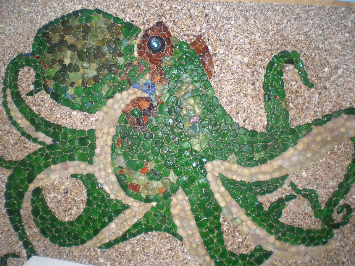 Sea Glass Art Morocco