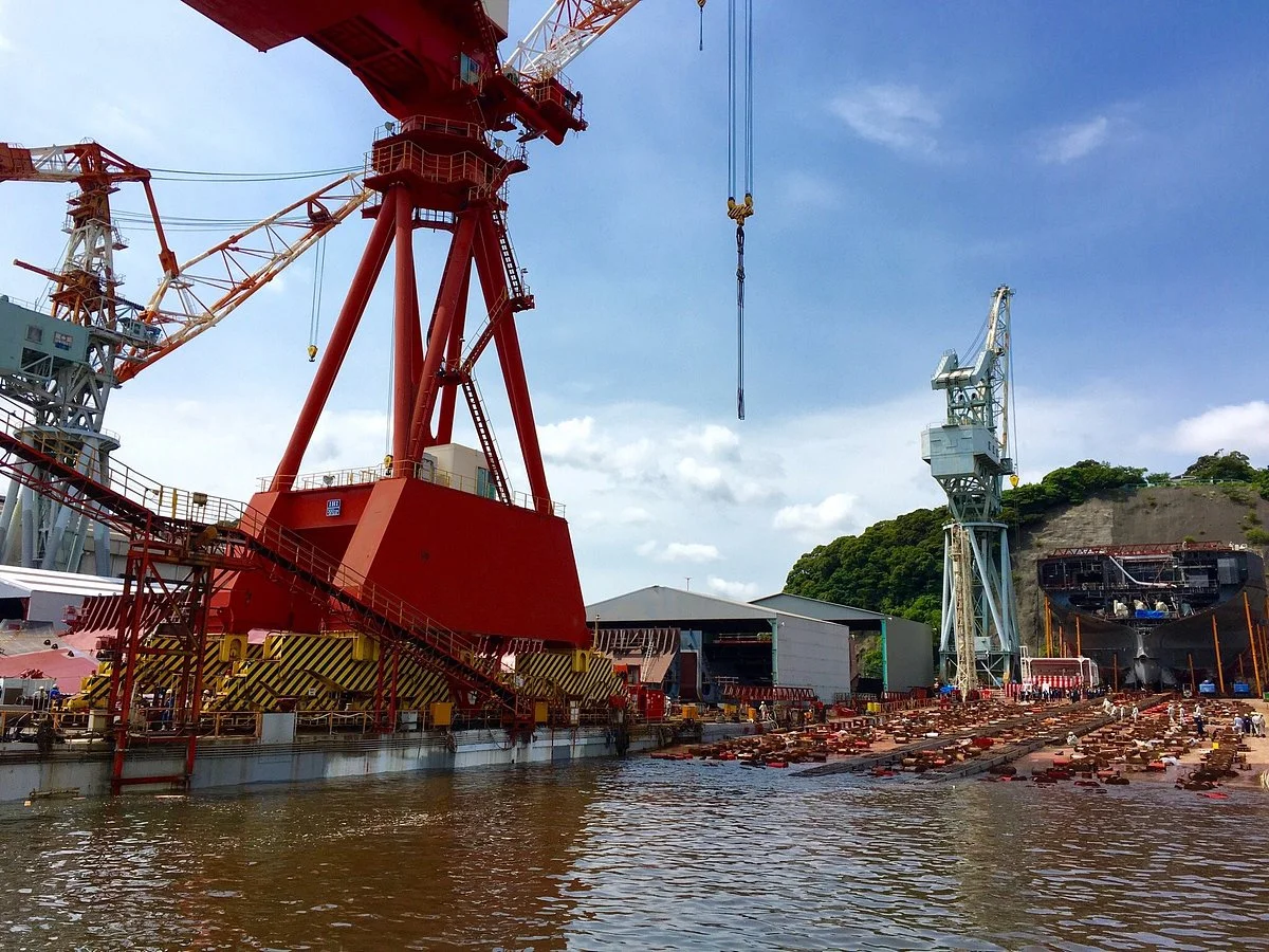 Saiki Heavy Industries Launching Ceremony