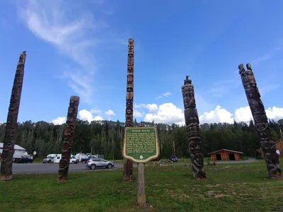Gitanyow Totem Poles - Photo 3